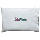 Lacrosse in Color (Pink) Pillowcase