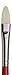 da Vinci Hog Bristle Series 7423 Maestro 2 Artist Paint Brush, Filbert Medium-Length with Red Handle, Size 12