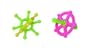 JW Pet Company Insight Foot Toy Wheel And Star Small Bird Toy Assorted Colors