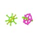 JW Pet Company Insight Foot Toy Wheel And Star Small Bird Toy Assorted Colors