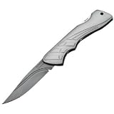 Ceramic Lockback, Titanium Handle, 3.13 in., Plain