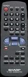 Sharp SHARP RRMCG1330PESA REMOTE CONTROL