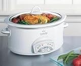 Rival 5-quart Programmable Embossed Crock-pot with Little Dipper