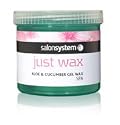 SALON SYSTEM JUST WAX SPA ALOE VERA & CUCUMBER GEL WAX 450G