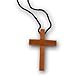 Oriental Trading Co. 48 Wholesale Wooden Cross Necklaces