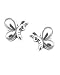 Jewelry : Boma Butterfly Post Earrings