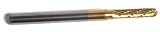Champion SC42 Titanium Nitrite Coated Burs Solid Carbide Miniature 1/8 Cutter Diameter 9/16 Length  of cut