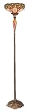 Dale Tiffany Scoville Torchiere Floor Lamp