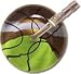 Artsy: Light Green and Gold Ultrascope Stethoscope - Model 104LG