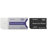 Sony 4 GB Memory Stick PRO DUO Media (MSX-M4GS) (Retail Package)