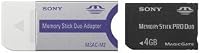 Sony 4 GB Memory Stick PRO DUO ( MSX-M4GS ) (Retail Package)