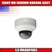 SONY HD 1.3MP INDOOR VNDL-VANDAL EAST FOCUS FUNCT