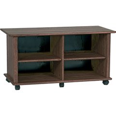 Espresso Wood Technology Hardwood TV Stand