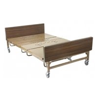 Heavy Duty Bariatric Hospital Bed Mattress Included/1 Set of Half Rails