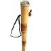 51" African Safari Hiking Staff With Strap and Compass Brown 51" African Safari Hiking Staff With Strap and Compass Brown