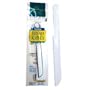 12" White Plastic Bread Knife (06-1092) Category: Bread Knives