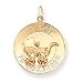 14k Gold Baby Carriage on Disc A Day to Remember Engraveable Charm