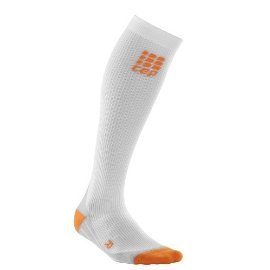 CEP Women's Progressive Compression Running Socks White