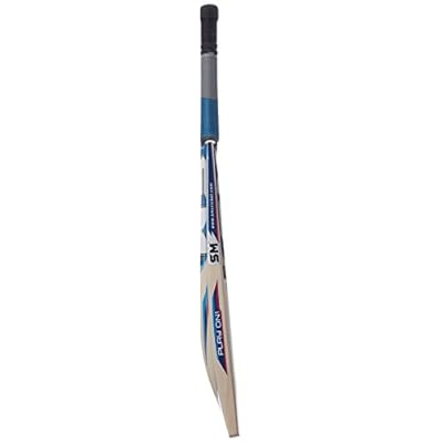 SM Fanatic (Riser) Kashmir Willow Cricket Bat, Short Handle