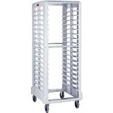Rubbermaid 3324 Max System Rack - 18 slot dual loader for full size insert pans - - Black