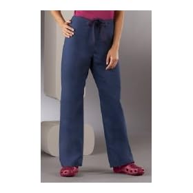 Low Rise Drawstring Scrub Pant by Izzy Scrubs (XS-2X). Long and Short Sizes, Too!
