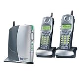 Vtech IP8100-2 5.8 GHz Expandable Broadband Caller ID Speakerphone System with 2 Cordless Handsets