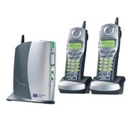 Vtech IP8100-2 5.8 GHz Expandable Broadband Caller ID Speakerphone System with 2 Cordless Handsets