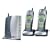 Vtech IP8100-2 5.8 GHz Expandable Broadband Caller ID Speakerphone System with 2 Cordless Handsets