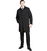 Big & Tall Collezione Classic Italian Padded Mac with Stormwear™