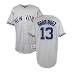 Alex Rodriguez #13 Yankees Youth Away Jersey