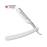 Dovo Synthetic White Folding Straight Razor DV100587