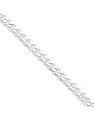 Sterling Silver 9mm Curb Chain QCB250-9"