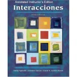 Interacciones - With Audio CD (Annotated Instructor's Edition) Fifth Edition
