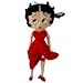 Betty Boop Wearing Red Dress 17