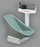 `Baby Scale w/Dual Reading Beam & Inclined Seat