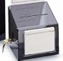 Cal Mil 390 Suggestion Box with Card Holders 7" x 7" x 16"