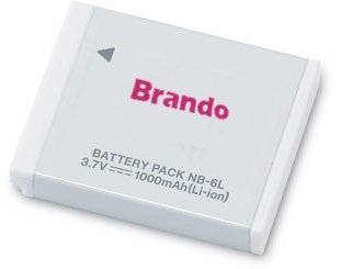 HIGH Power NB-6L replacement Battery for your Canon PowerShot SD1200 IS