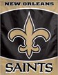 New Orleans Saints Vertical Flag: 27x37 Banner