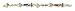 14k Beach Theme Opal Inlay Bracelet - 7.25 Inch