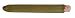 Rhode Island Novelty Gag Gift Puff Cigar (1 Per Order)