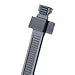 Panduit SST1M-M0 BLACK STA STRAP CABLE TIE MIN CROSS SECTION W/R (package of 1000)