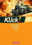 Cornelsen Verlag Klick! Geschichte, Erdkunde, Politik - Westliche Bundesl&auml;nder: 8. Schuljahr - Arbeitsheft