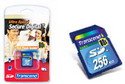 Transcend SD Memory Card 256MB