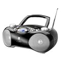Dual P 39 Boombox (CD-Player, MP3, USB, Radio, Led-Display, Kopfh�reranschluss) Schwarz
