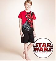 Older Boys Pure Cotton Darth Maul Short Pyjamas