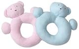 Under the Nile Organic Cotton Teddy Teething Ring - Blue