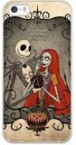 ZAE Made Phone Case with Free Screen Protector [Tempered Glass] Jack Skellington (Nightmare Before Christmas) Cover White Case for iPhone 5 5S SE BBF-56497