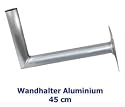 Wandhalter Stahl verzinkt 45cm Wandabstand, extrem stabil