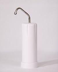 Countertop Water Filter, Maintenance Free, 20k Gallons, White
