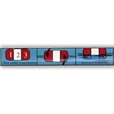Sporting Goods : Locking Float 3' x 5' Red/White/Red (EA)